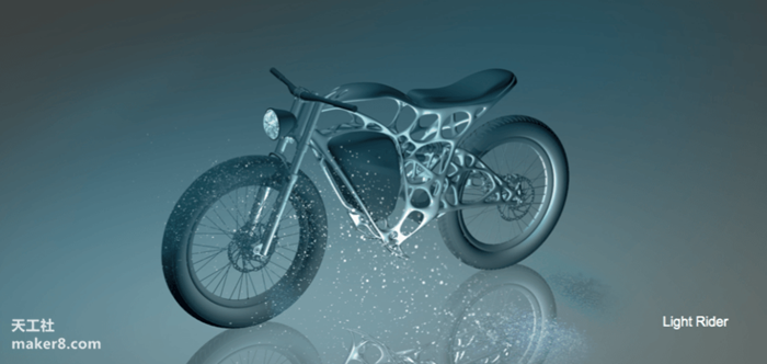 空客公司推出的世界首輛仿生設計3D打印電動摩托 這樣拉風的摩托你想要么 首輛仿生3D打印電動摩托誕生記
3D打印摩托,3D打印電動摩托,仿生設計的概念,仿生設計案例,結構仿生設計