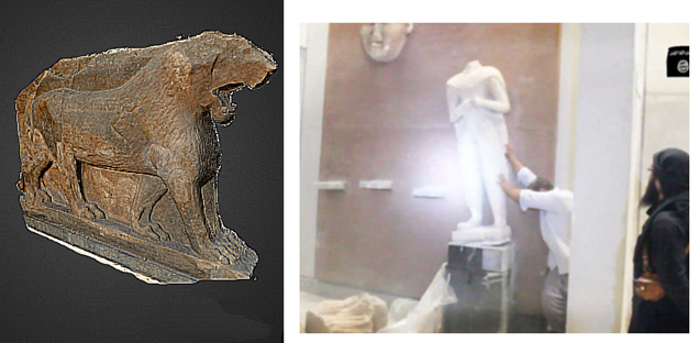 ISIS惡行后果:需3d打印模型修復(fù)功能用來修復(fù)被ISIS破壞的文物