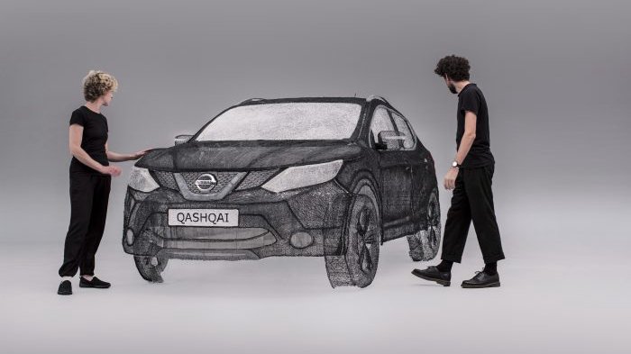 最新(圖/文/視頻)日產(chǎn)造世界首個最大3D打印筆雕塑 3D素描功力深厚 最新(圖/文/視頻)日產(chǎn)造世界首個最大3D打印筆雕塑 3D素描功力深厚