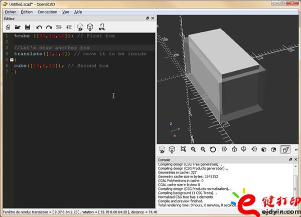 3D打印終極參數盒子,教育從娃娃抓起 中小學生3D打印教育培訓課程成功案例終極展示
