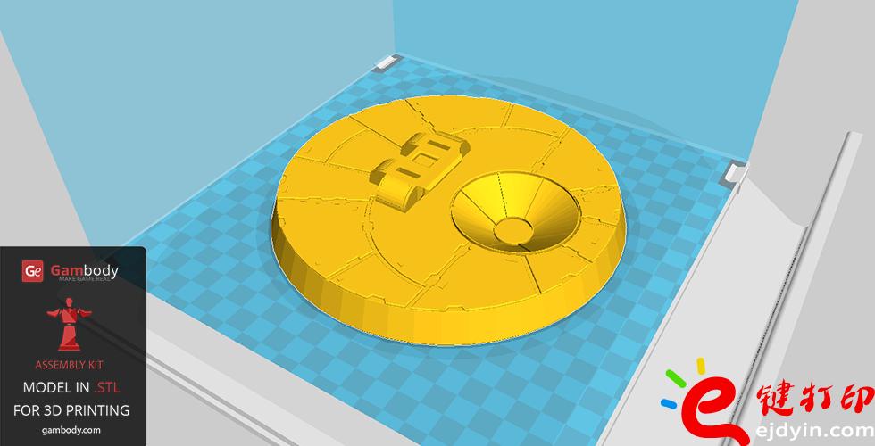 [超清圖集]<<星球大戰(zhàn)之原力覺醒>>千年隼號飛船3D打印作品欣賞(附模型下載地址)