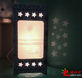 3D打印浮雕臺(tái)燈4